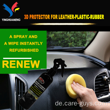 Plastikrestaurieren Dashboard Protector Dashboard Polish Spray